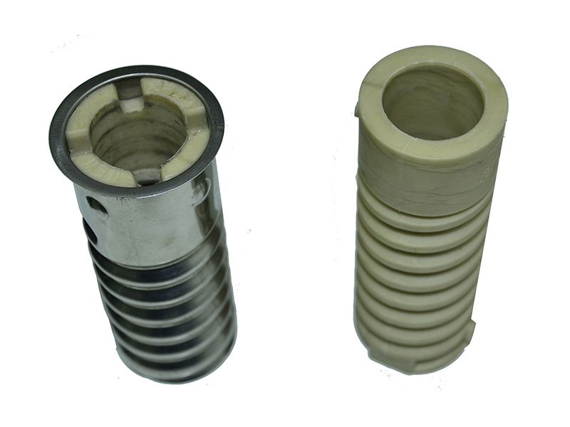 道岔预埋尼龙套管